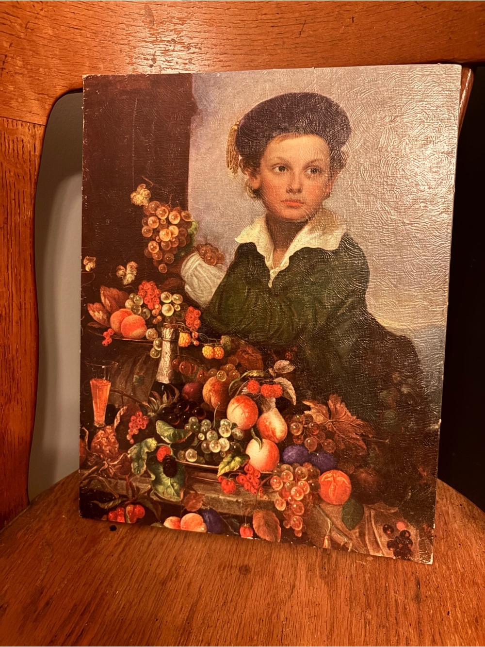 Vintage-“Boy With Still-life”